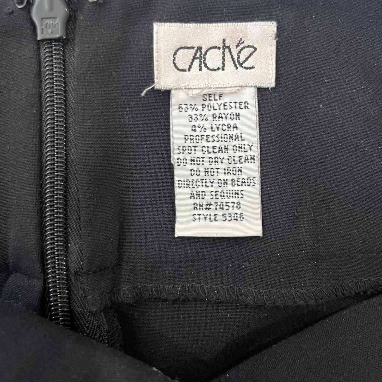 Cache Women's Dress - Black/Multi - 6 – Cache Y2K… - image 6