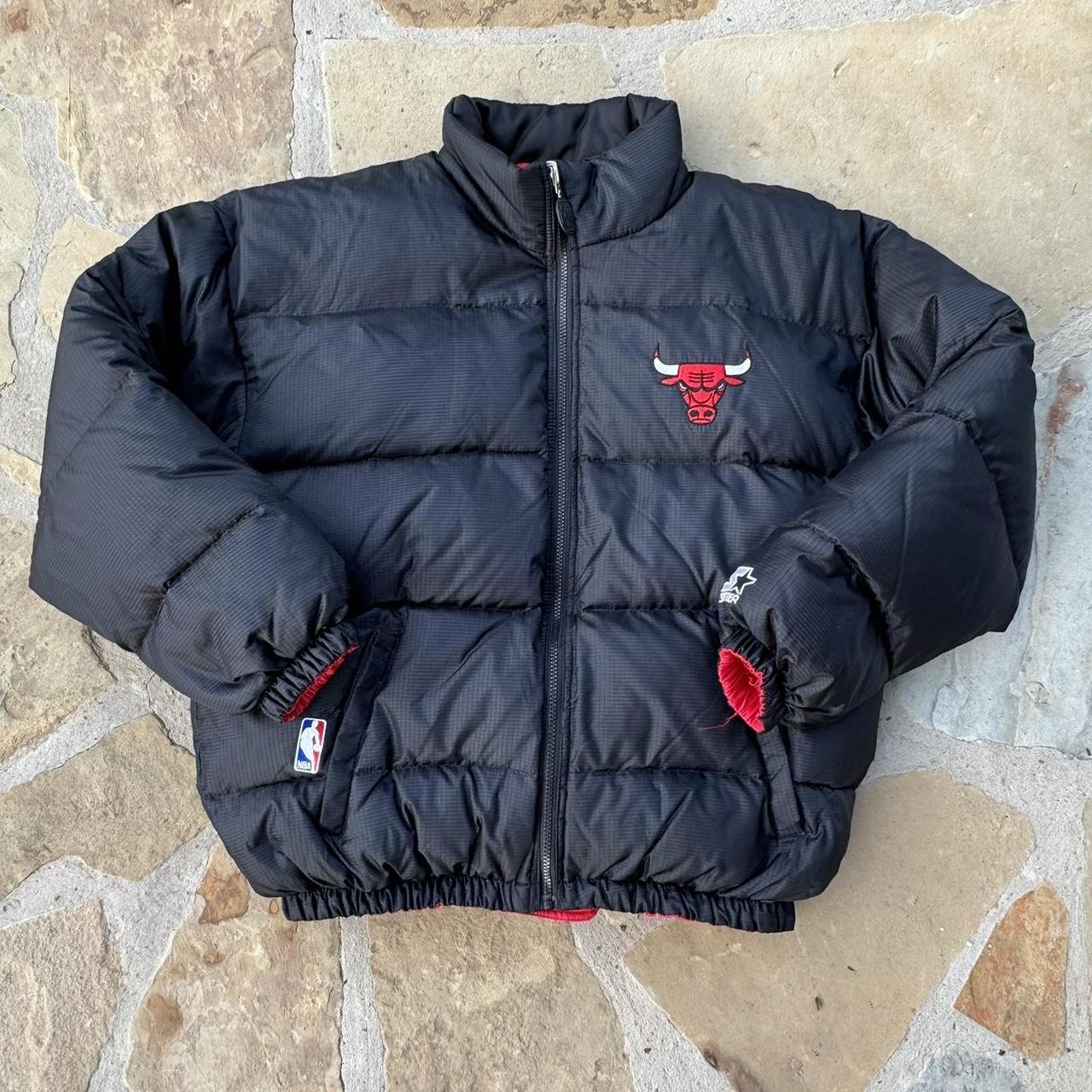 Chicago bulls starter jacket best sale