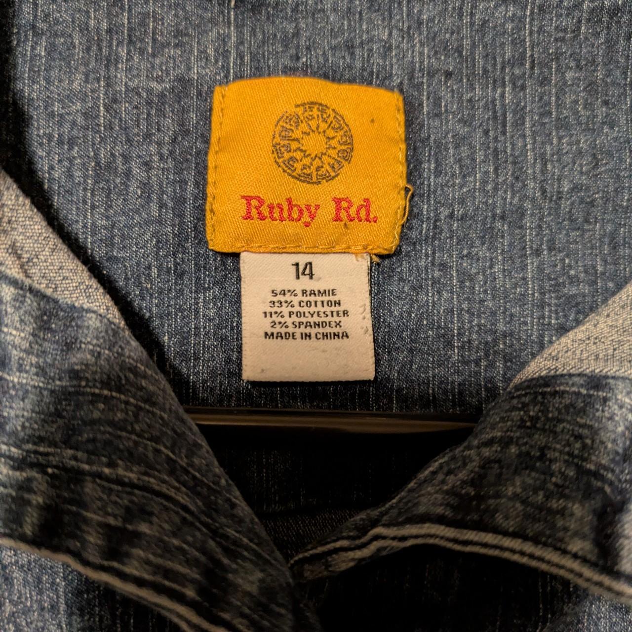 Ruby Rd. Women's Jacket - Blue - 14 – Ruby Rd. na… - image 2