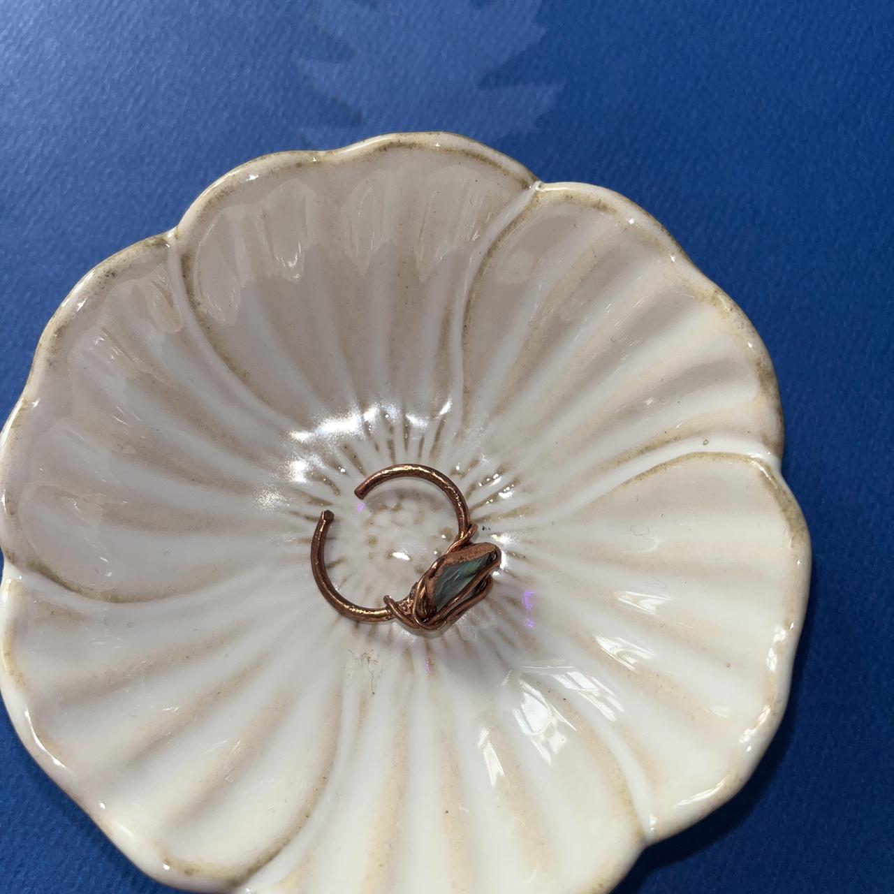 Women's Ring - Multi/White – adjustable copper wi… - image 2