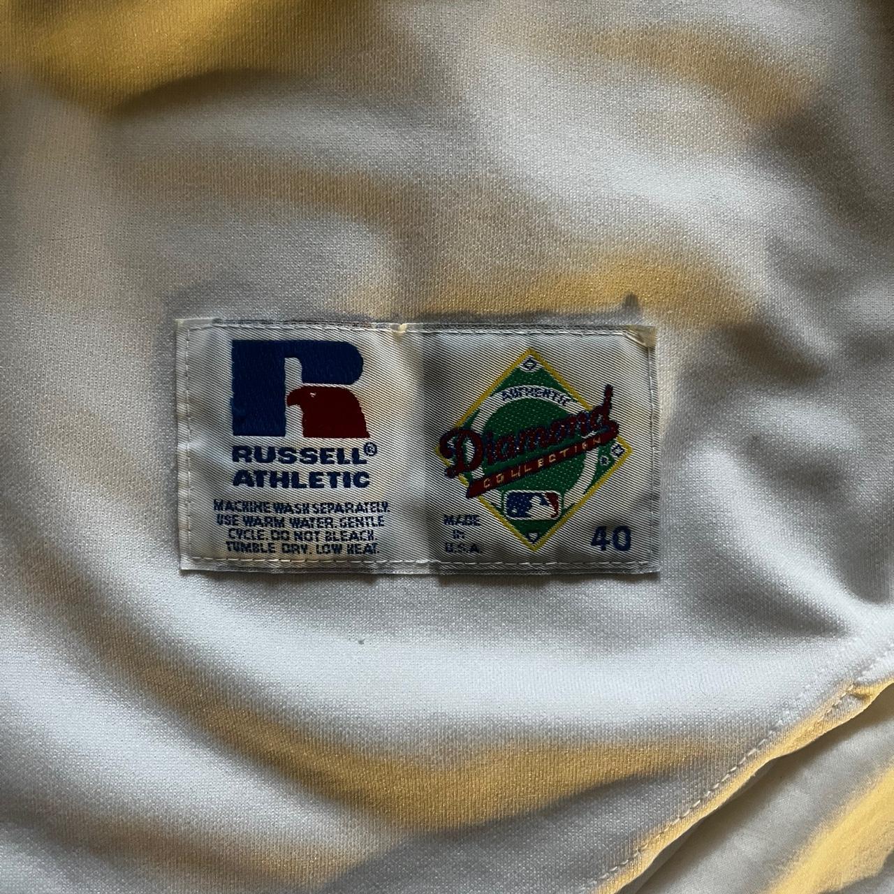 Men's Top - White - M – Devil Rays Signed Button … - image 4