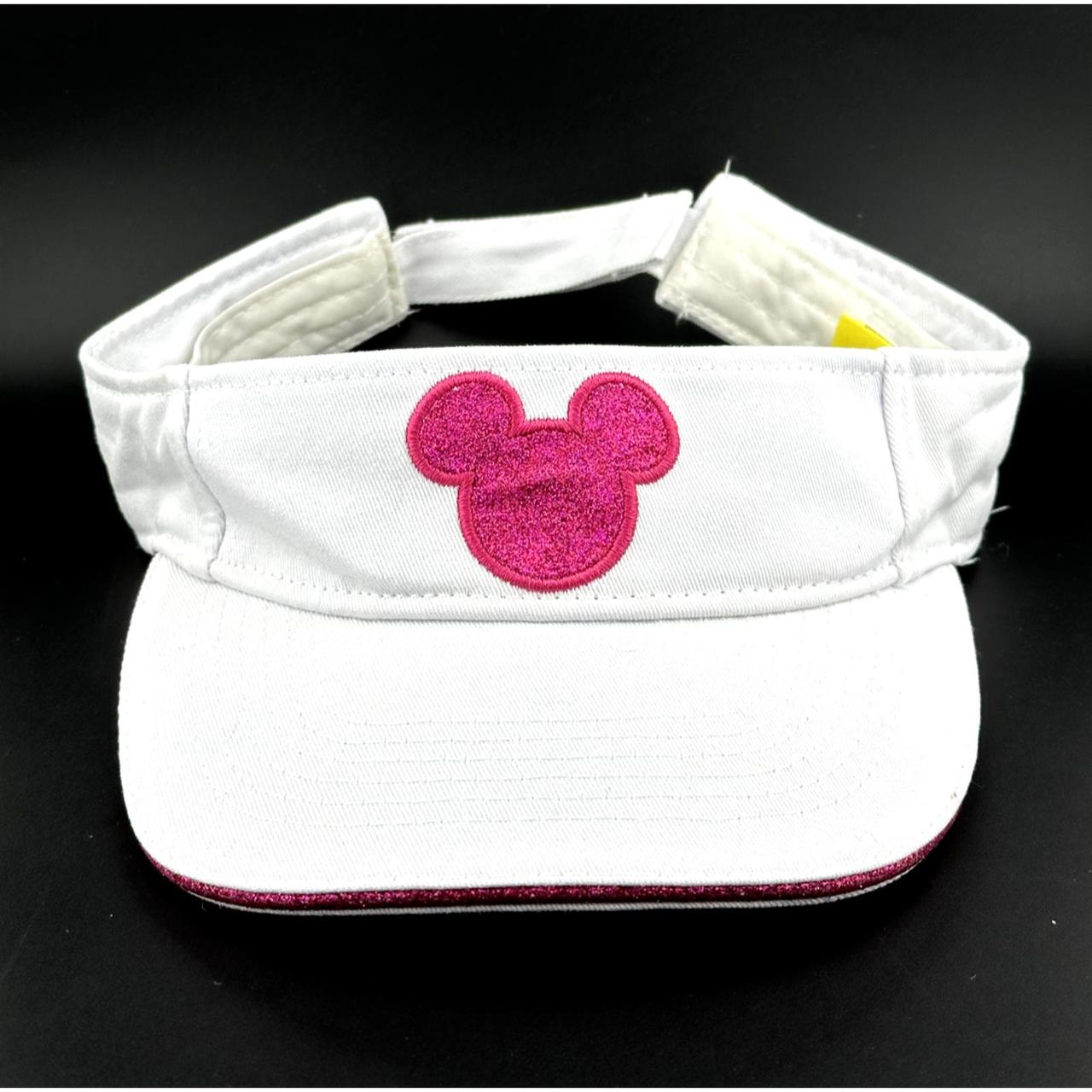 Women s MICKEY MOUSE VISOR White OSFM . Depop