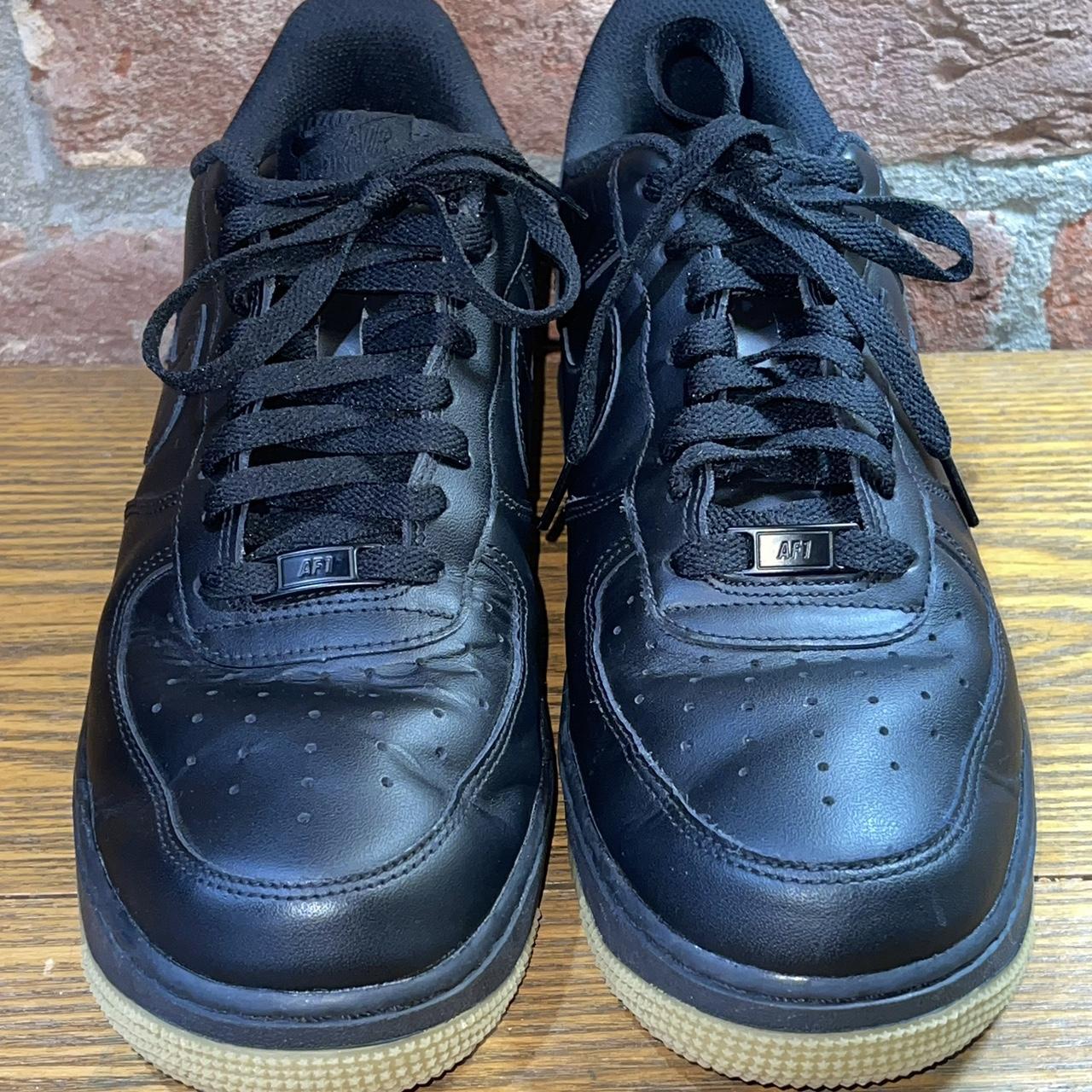 Nike Air Force Low Black Gum Depop