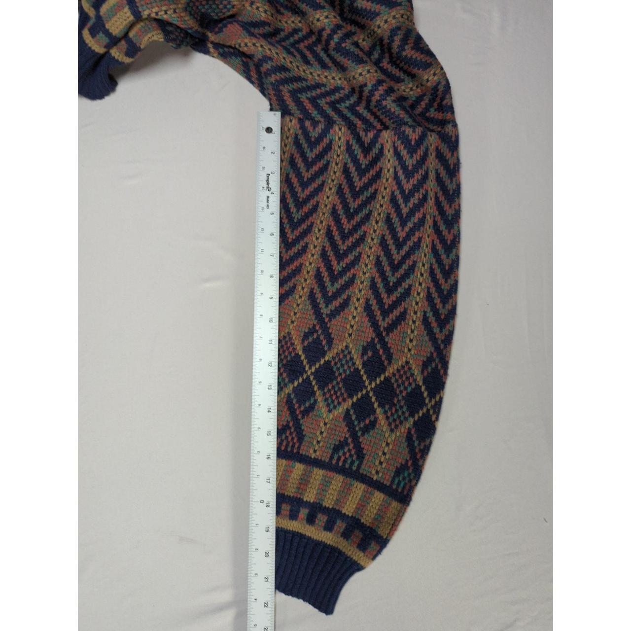 Men's Sweater - Multi - L – Add a pop of color to… - image 7