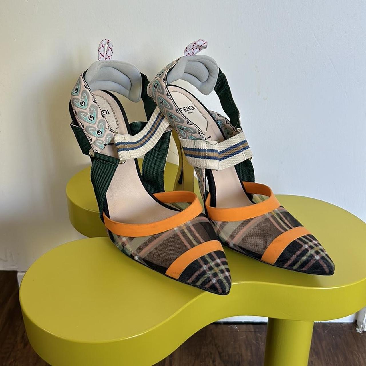 Fendi women heels best sale