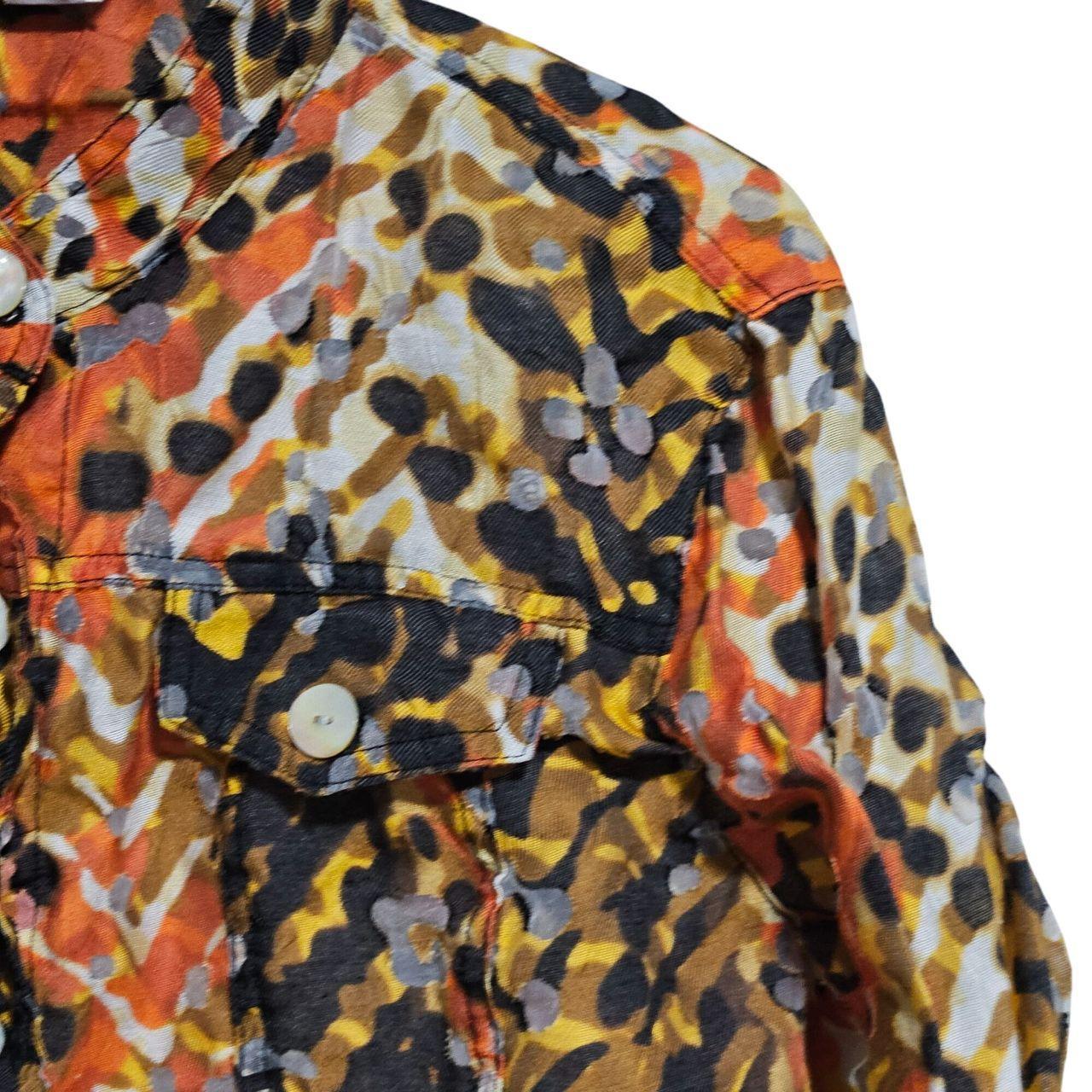 Ruby Rd. Women's Blouse - Orange/Black - 12 – Rub… - image 3