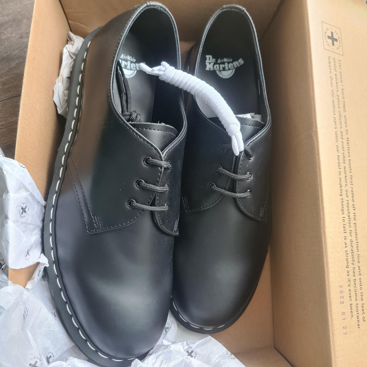 Dr Martens 1461 White Stitch 1461 White Stitch 1461 WS White