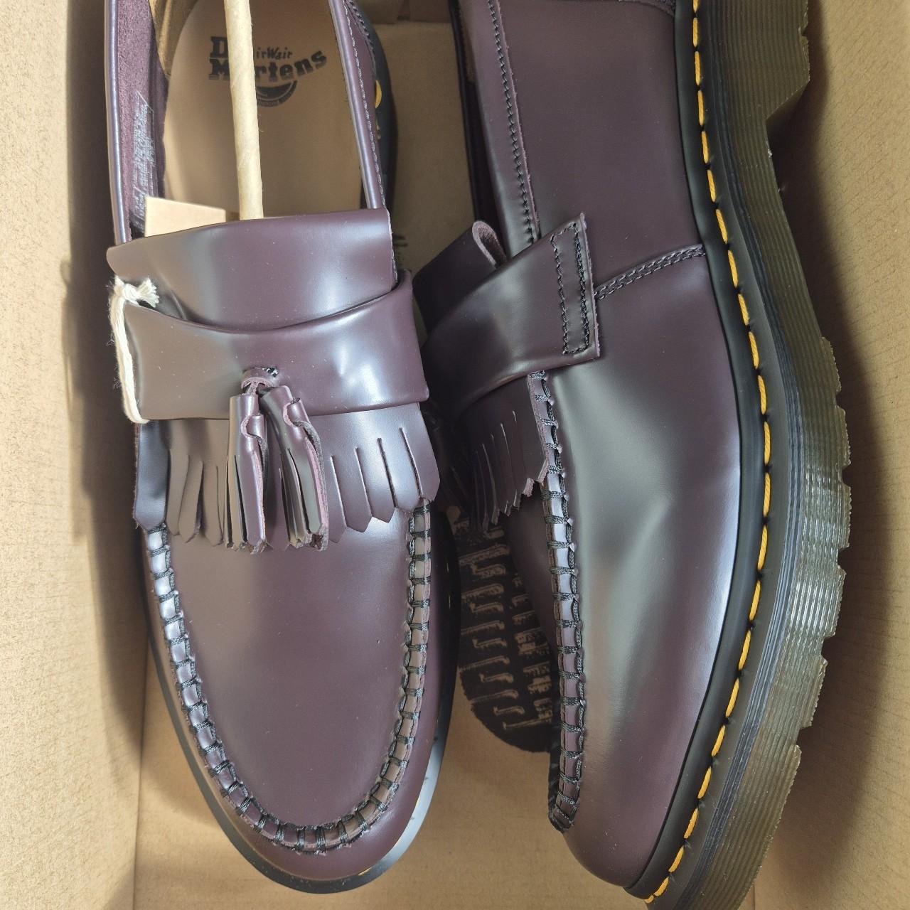 Dr.Martens Adrian Burgundy Leather Loafers. Uk 13
