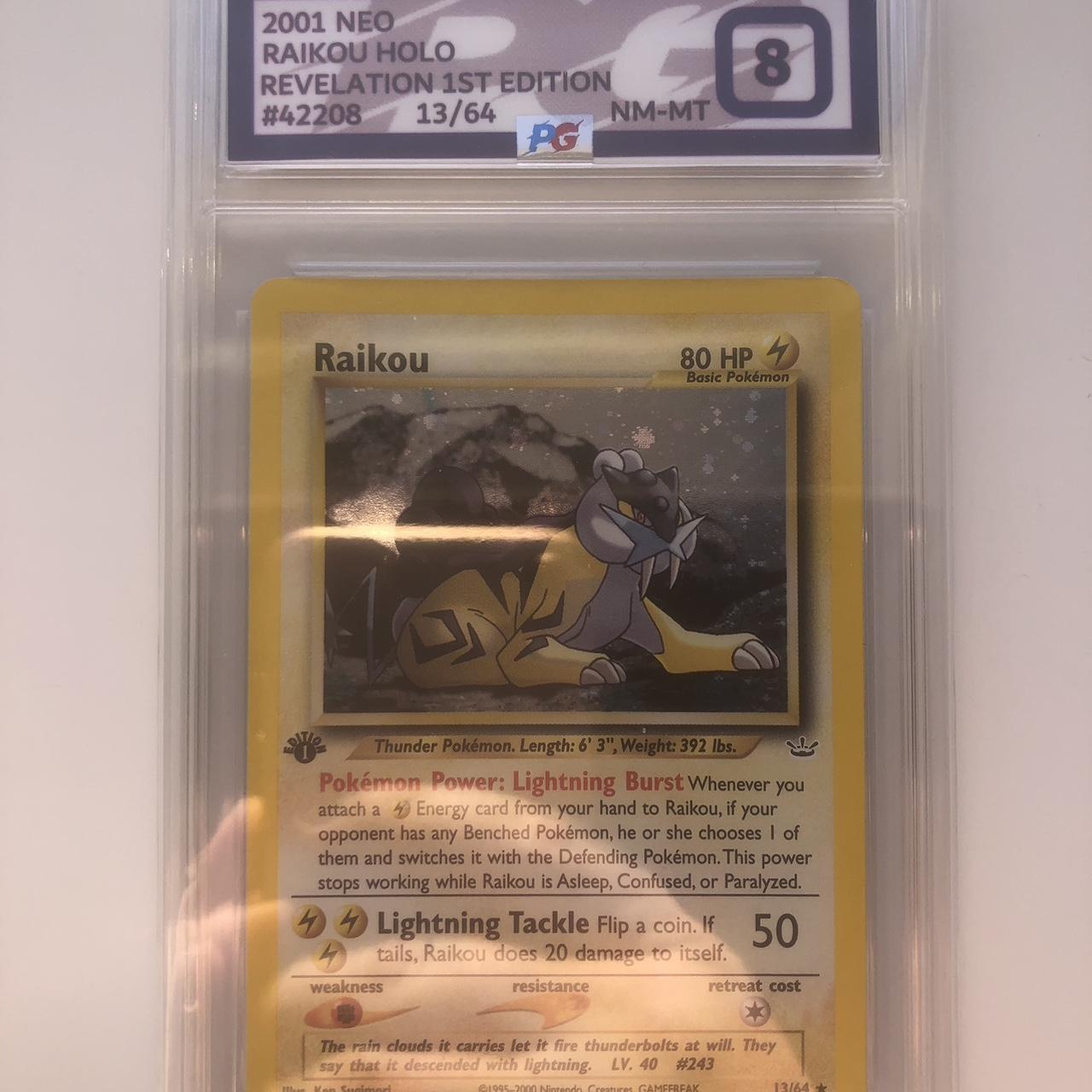 Raikou high quality 13/64 holo