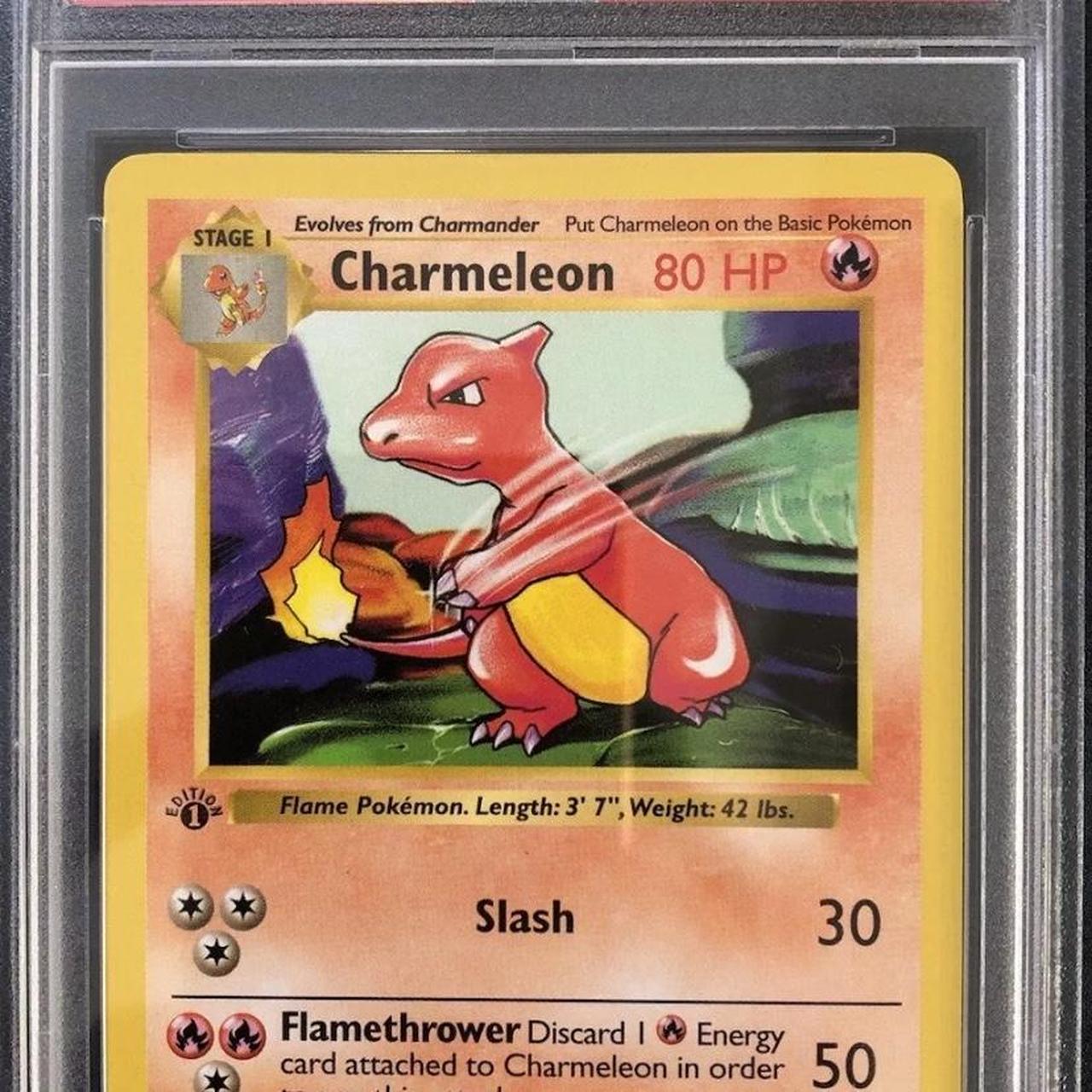 Outlet Pokémon shadowless charmander and charmeleon