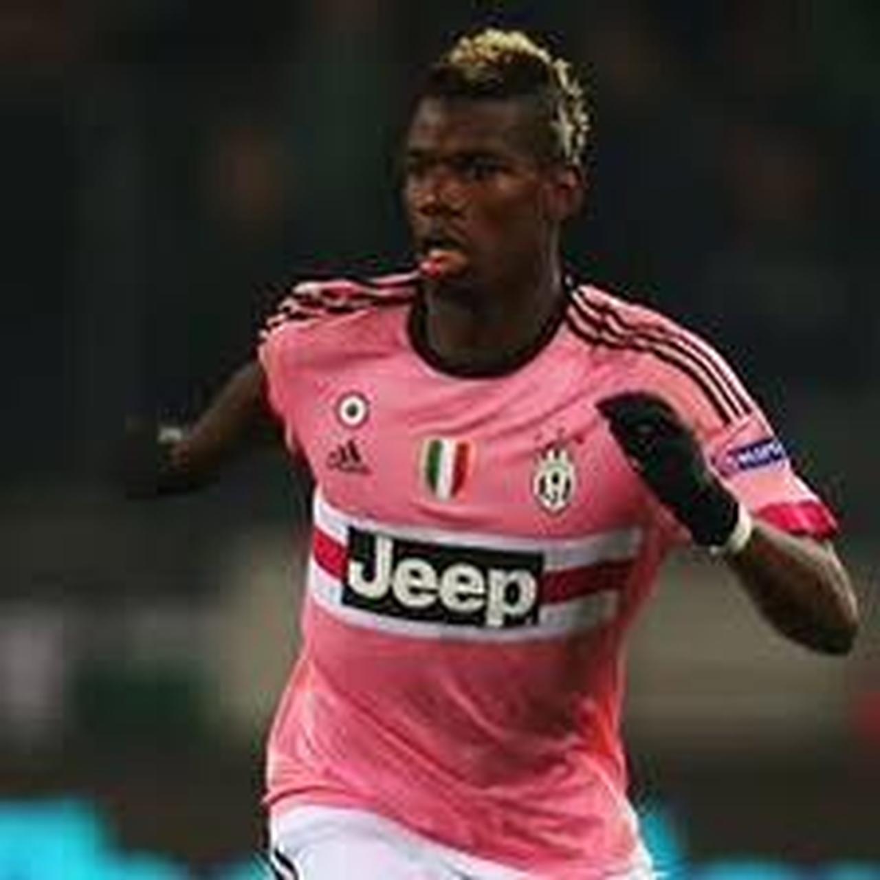 Pink juventus jersey men's best sale