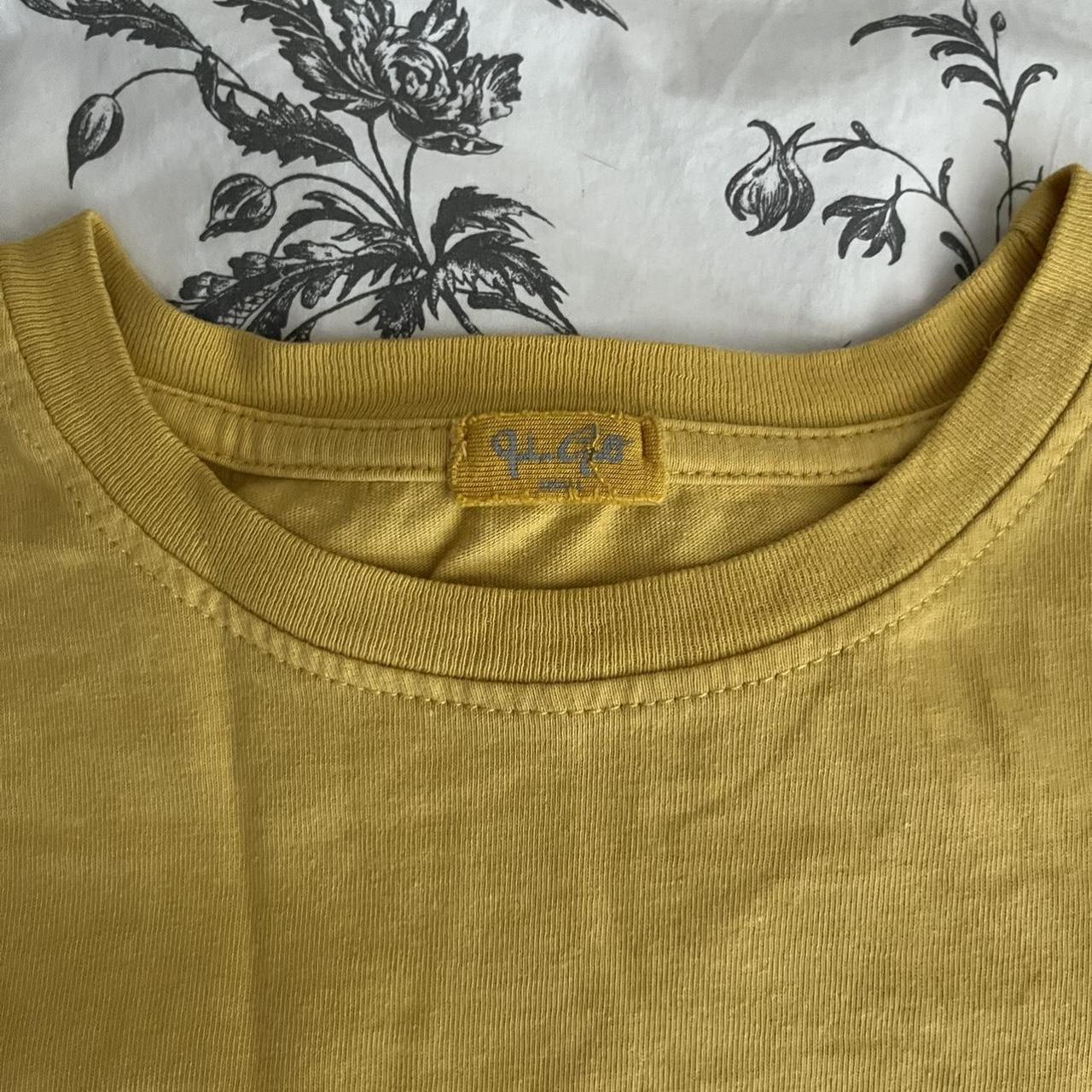 Mustard yellow brandy tee #brandy #johngalt... - Depop