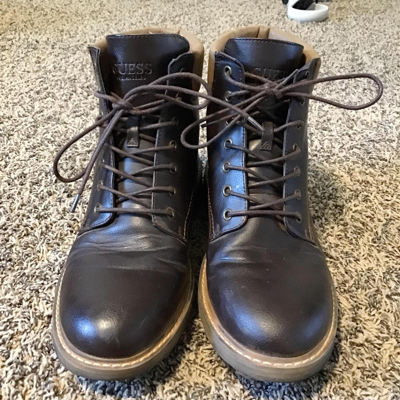 guess brown boots