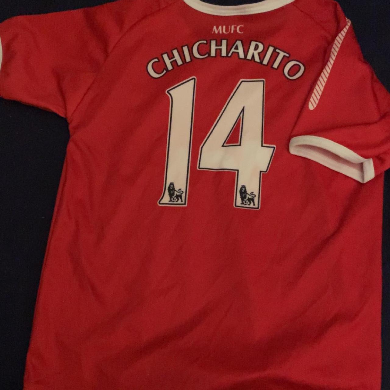 Chicharito Man utd jersey (home) / size (S) - Depop