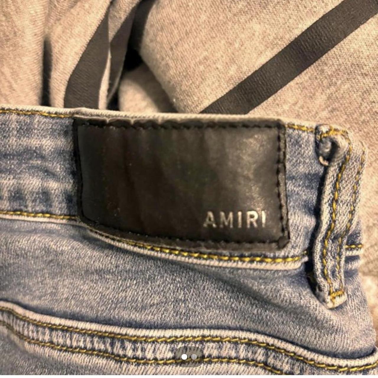 Used fashion amiri jeans