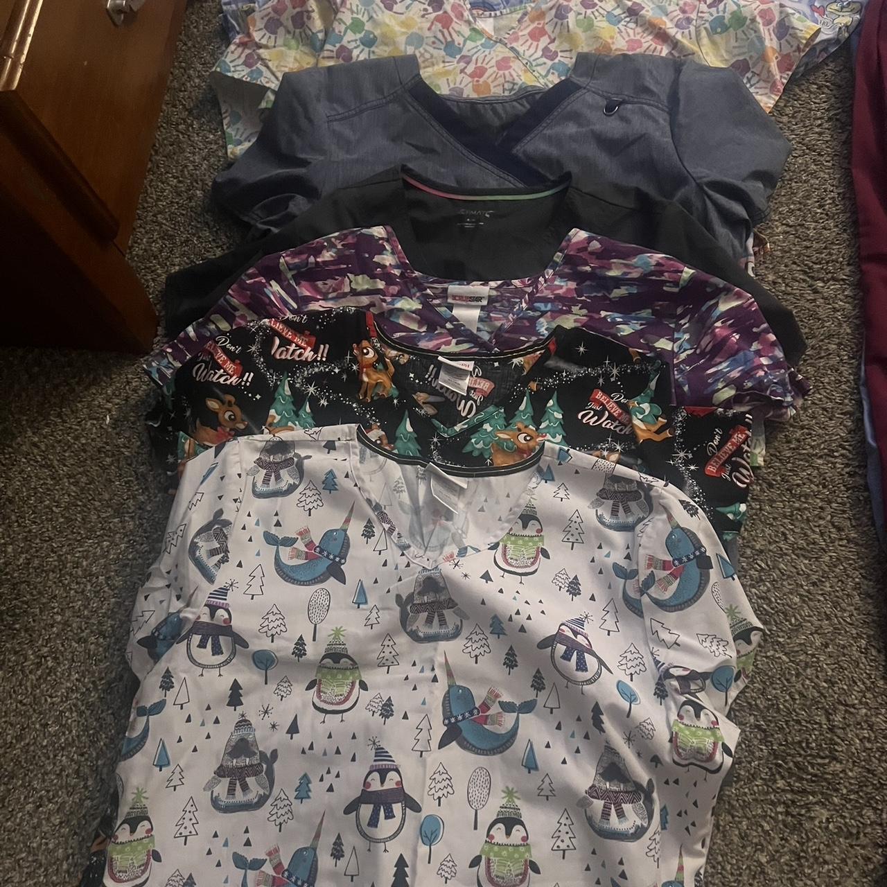 Women's Top - Multi - L – Multiple sets of scrubs… - image 2