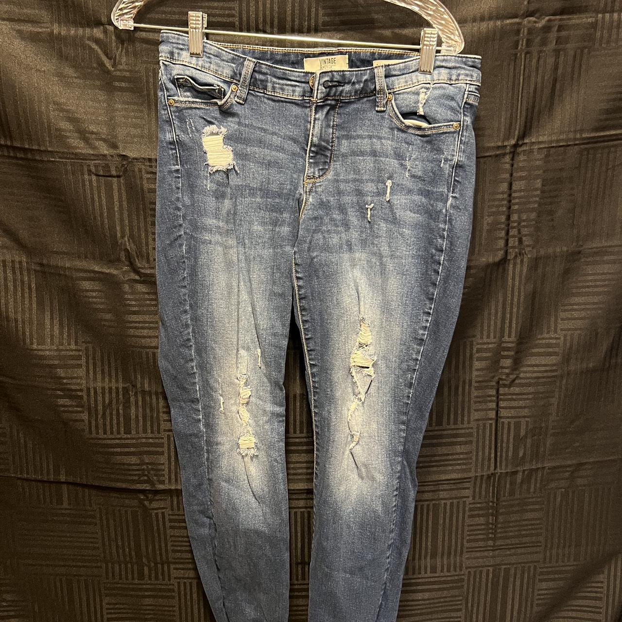 Vintage shops america blues boho skinny jeans