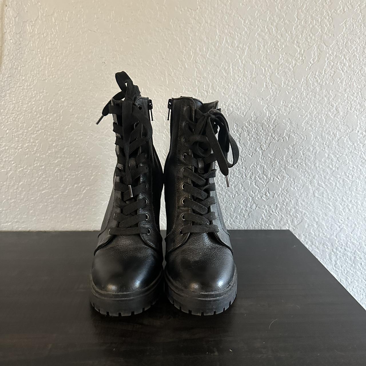 Steve madden laurie combat boot on sale