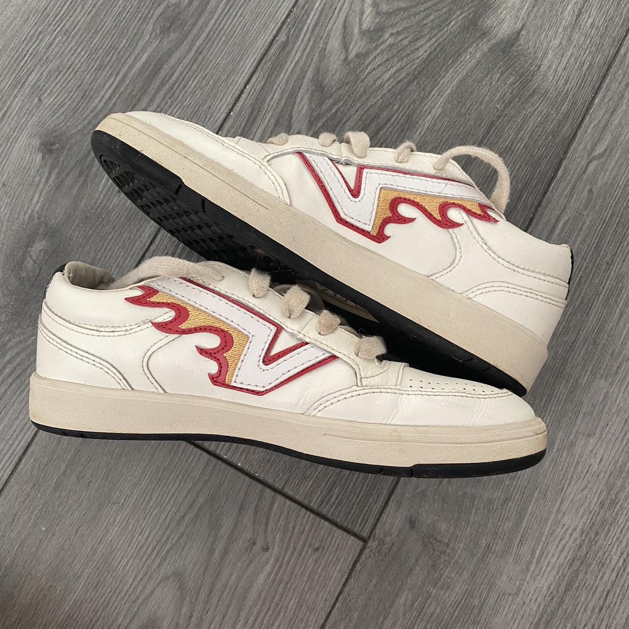 Lowland Sneakers Vans Lowland Cc Flame Leather Trainers Vans Flame