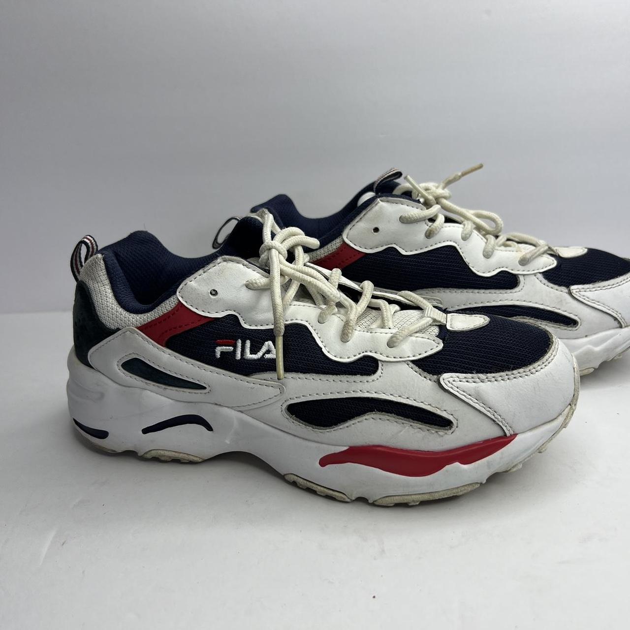 FILA Men s Ray Tracer Americana Red White Blue Black. Depop