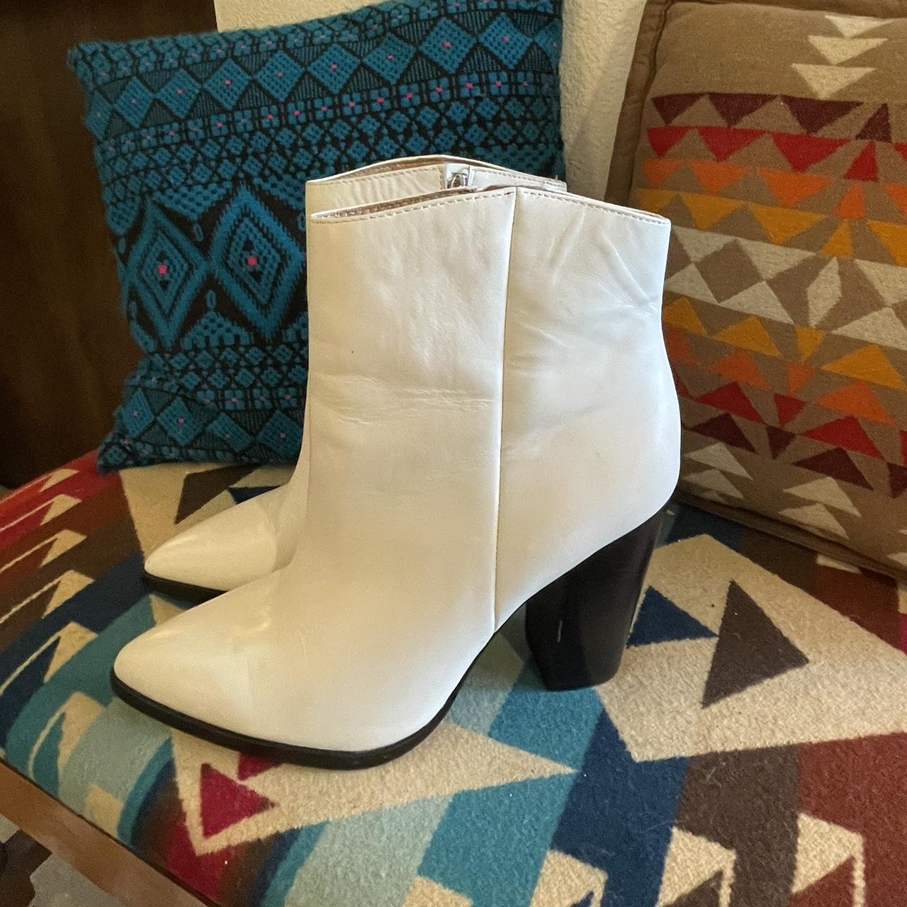 Halogen white boots best sale