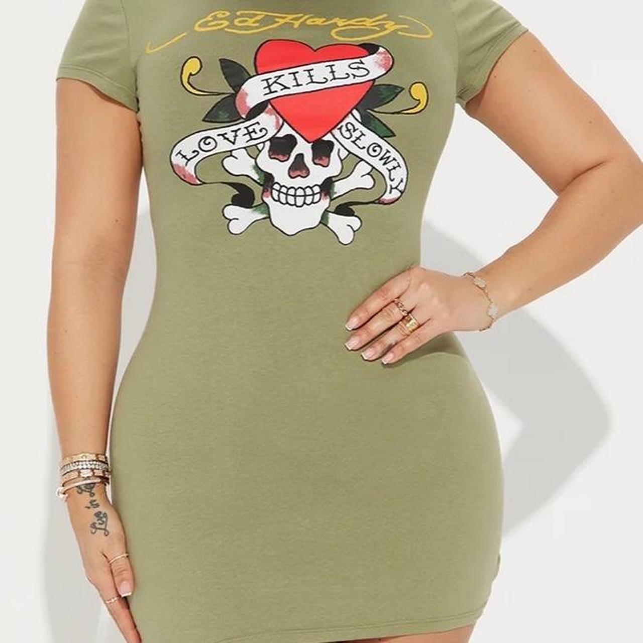 Ed hardy dress best sale