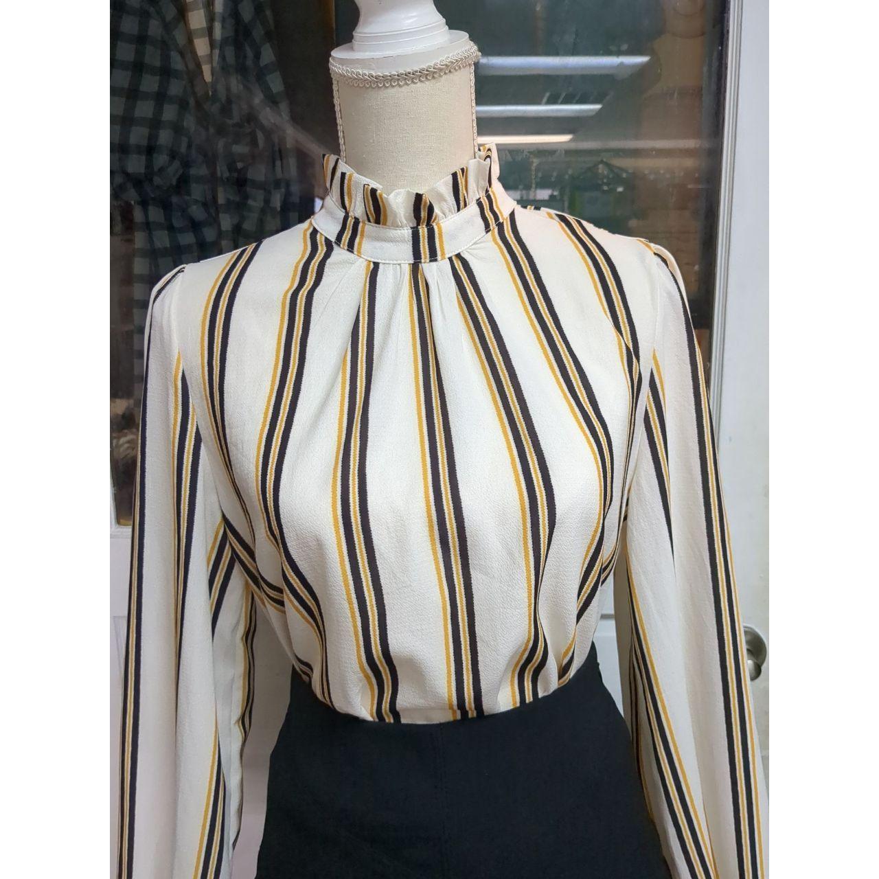 Source Unknown Women's Blouse - Multi/White - M –… - image 2