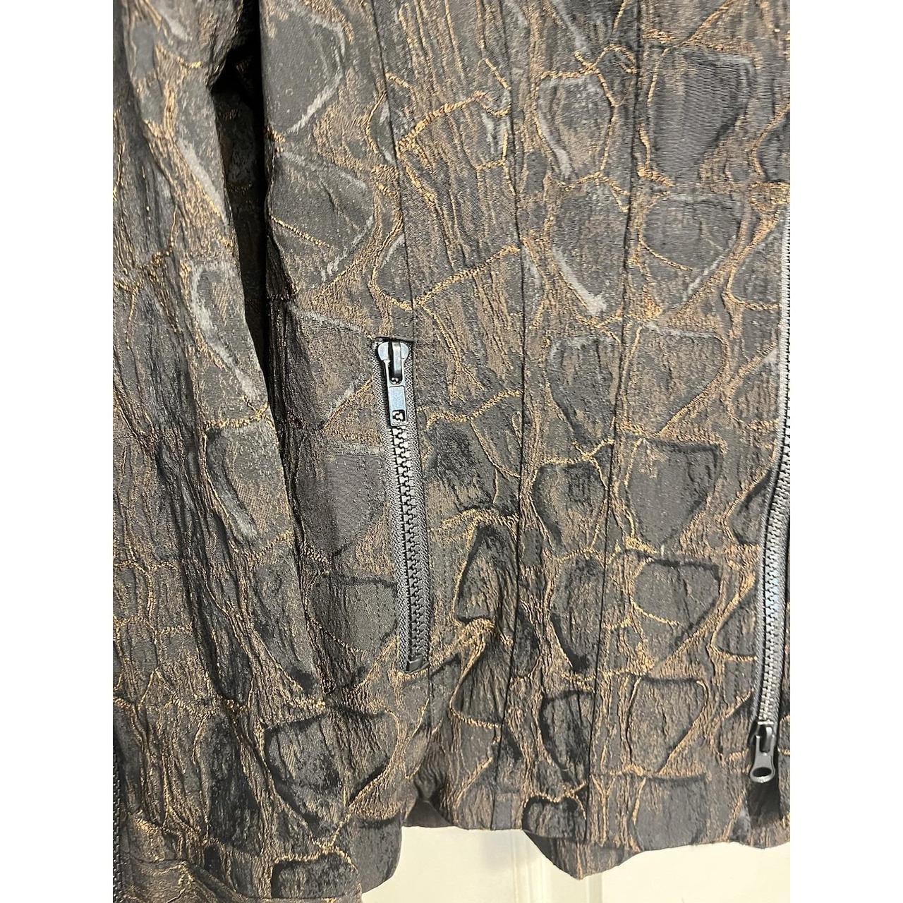 Cache Women's Tailored jacket - Brown - 10 – Vtg … - image 3