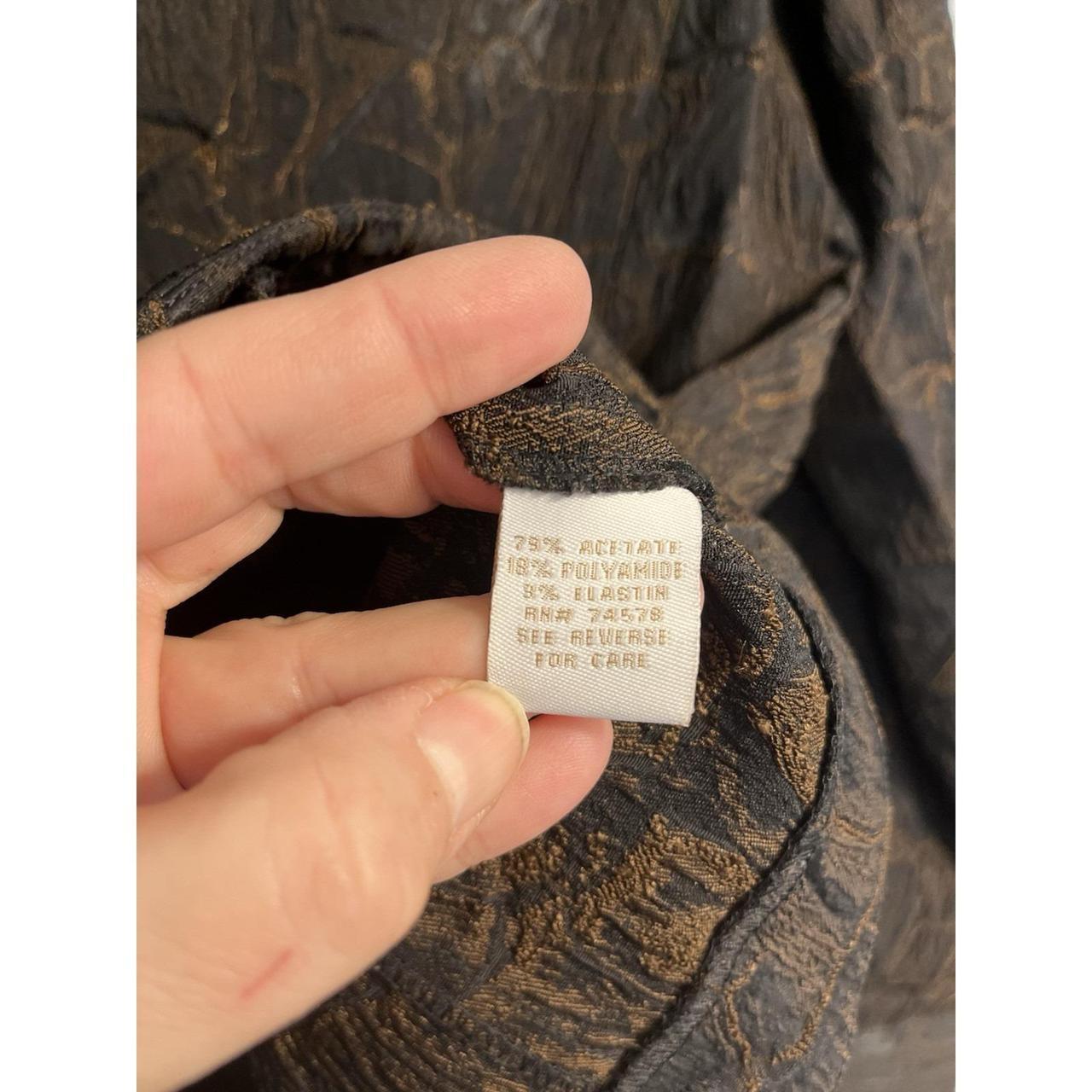 Cache Women's Tailored jacket - Brown - 10 – Vtg … - image 5