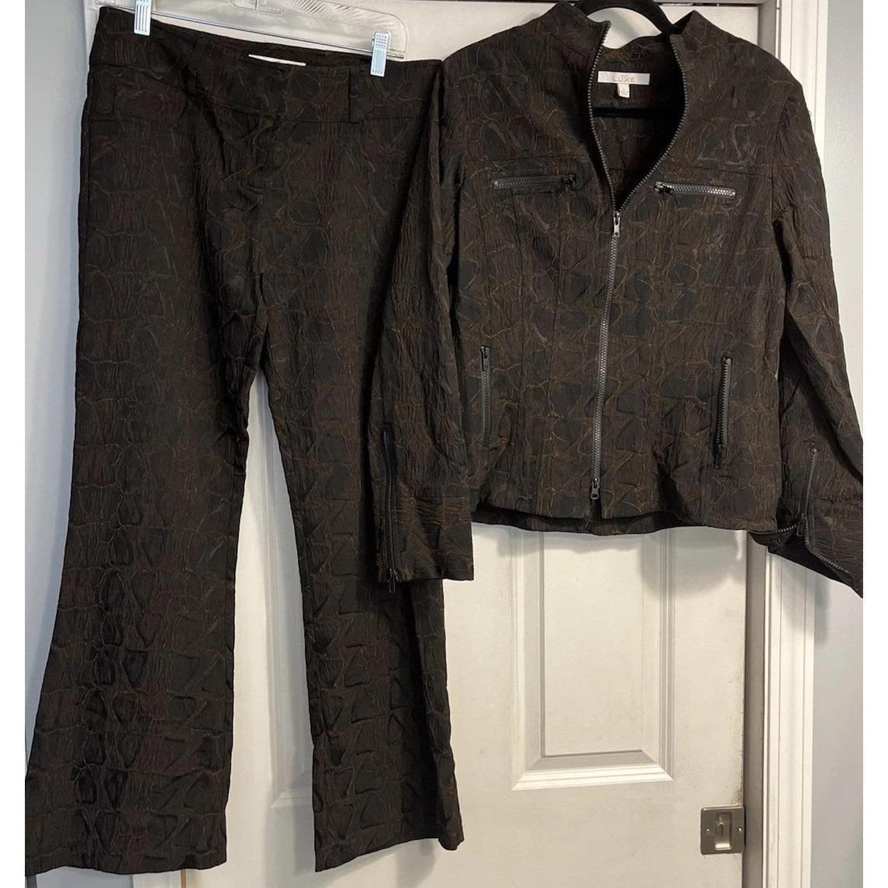 Cache Women's Tailored jacket - Brown - 10 – Vtg … - image 1