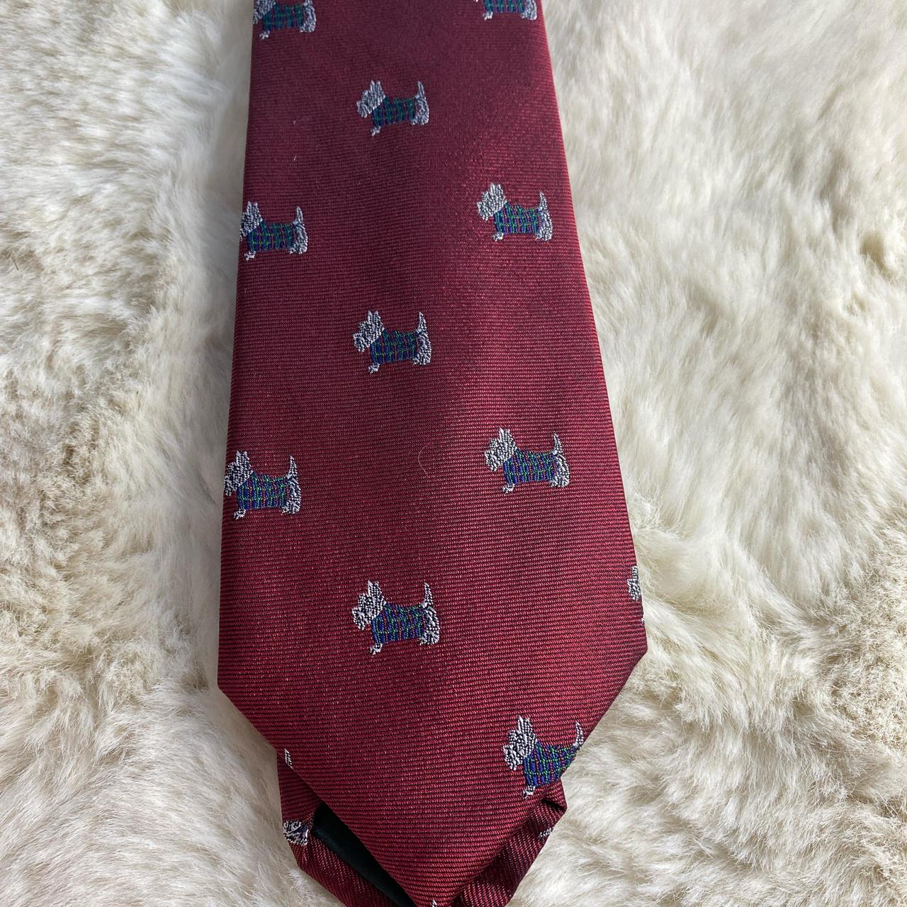 Ralph Lauren Tie Scotty dogs on a deep Depop