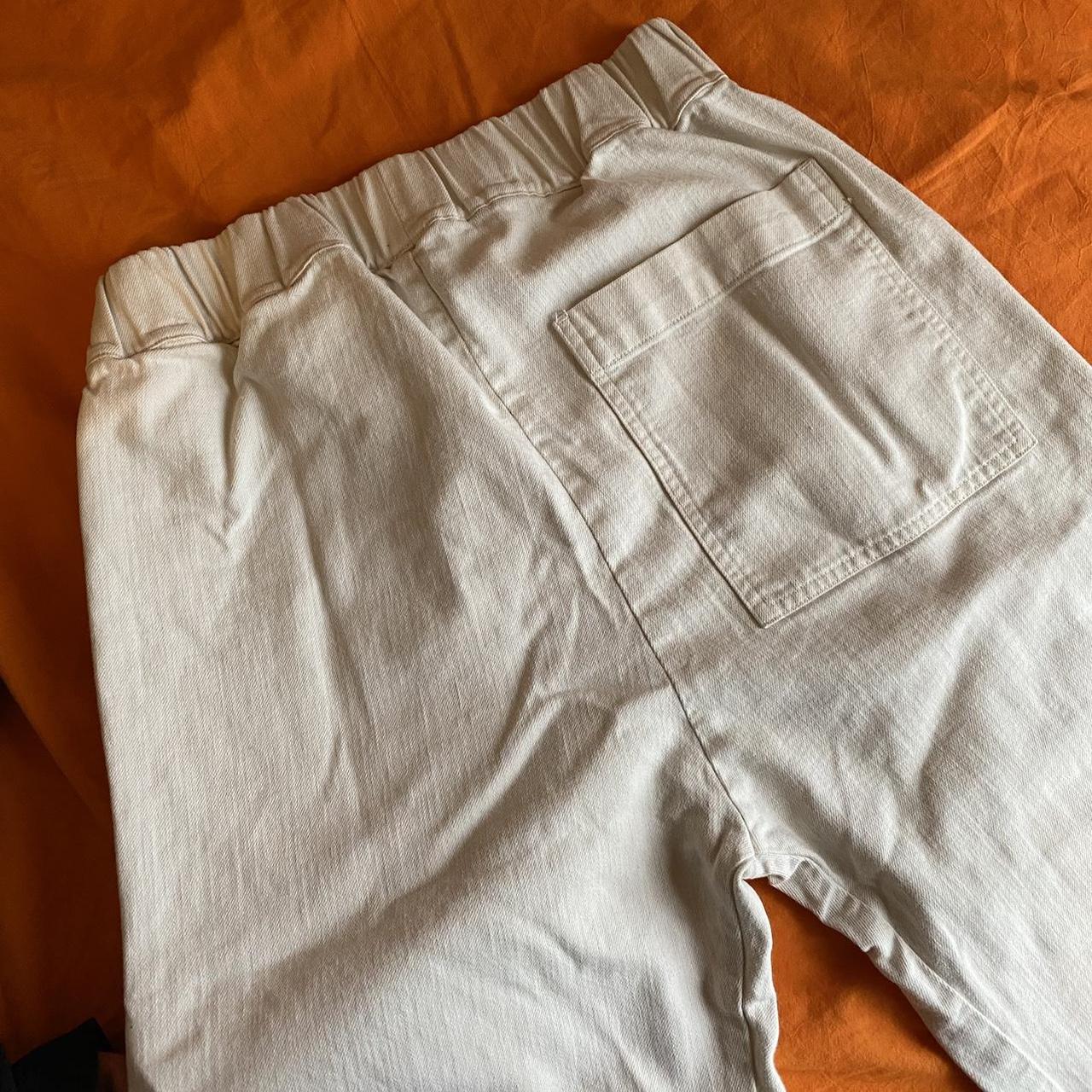 BARREL PANT IN CREAM