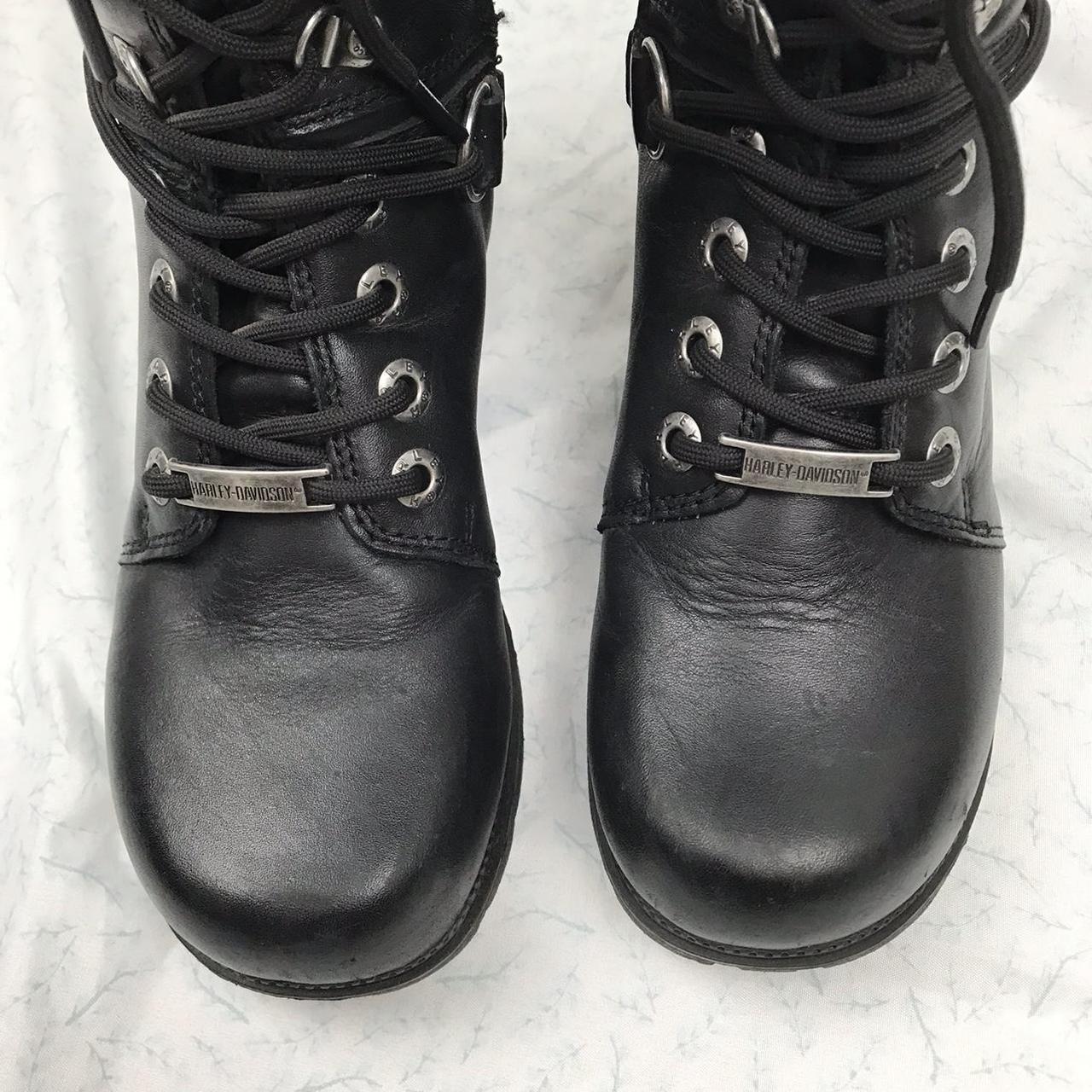 Harley Davidson Lace Up Boots Combat size womens 8