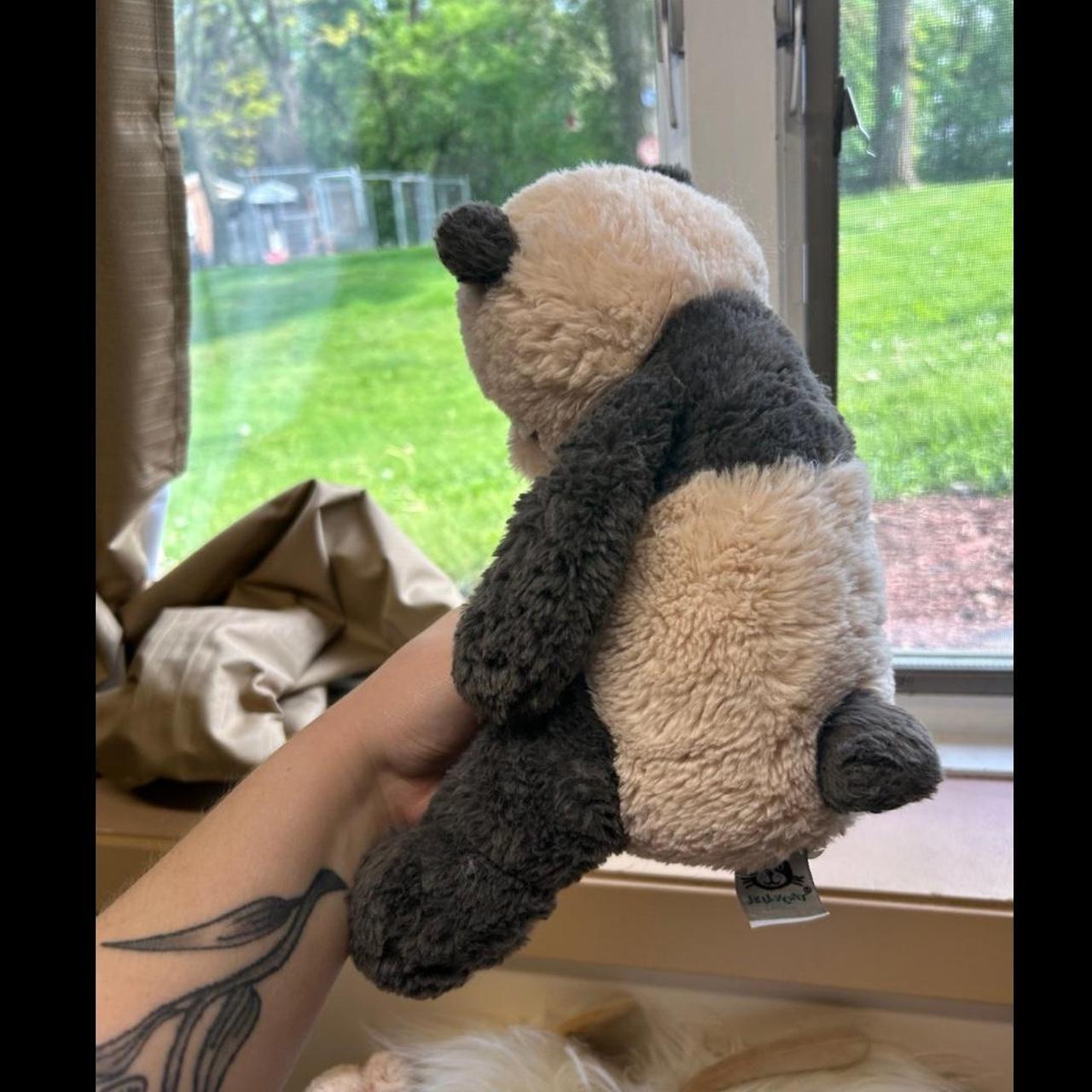 Great condition jellycat puffles panda. Has the bum. Depop