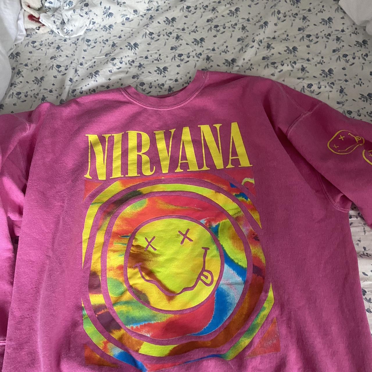 Pink Nirvana Tie Dye Sweater Pink Nirvana Crewneck Urban