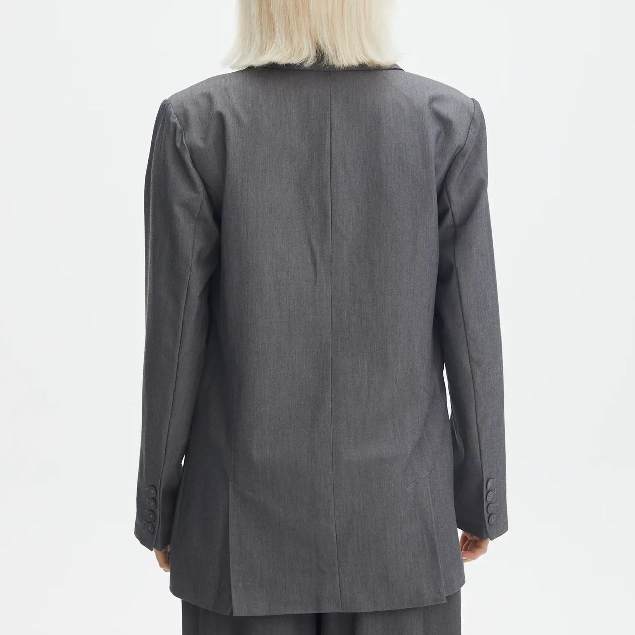 Glassons Oversized Blazer in charcoal marle Size 6 Depop