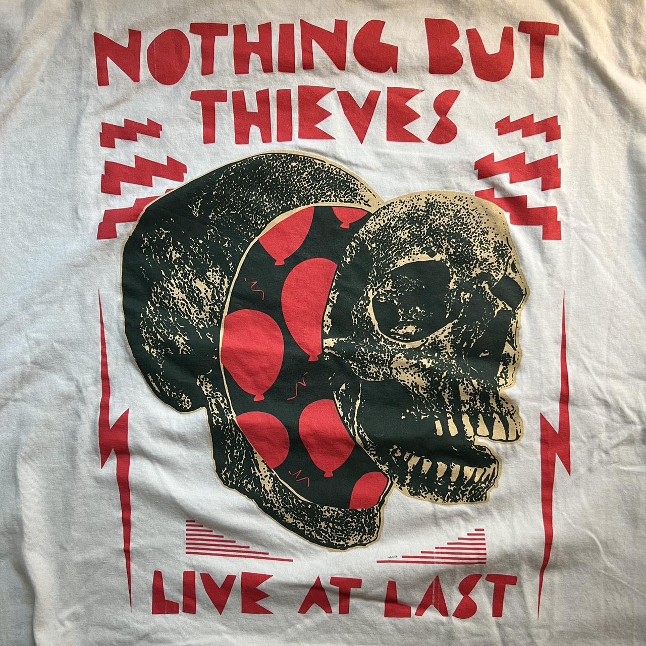 Large Nothing But Thieves live at last shirt Depop