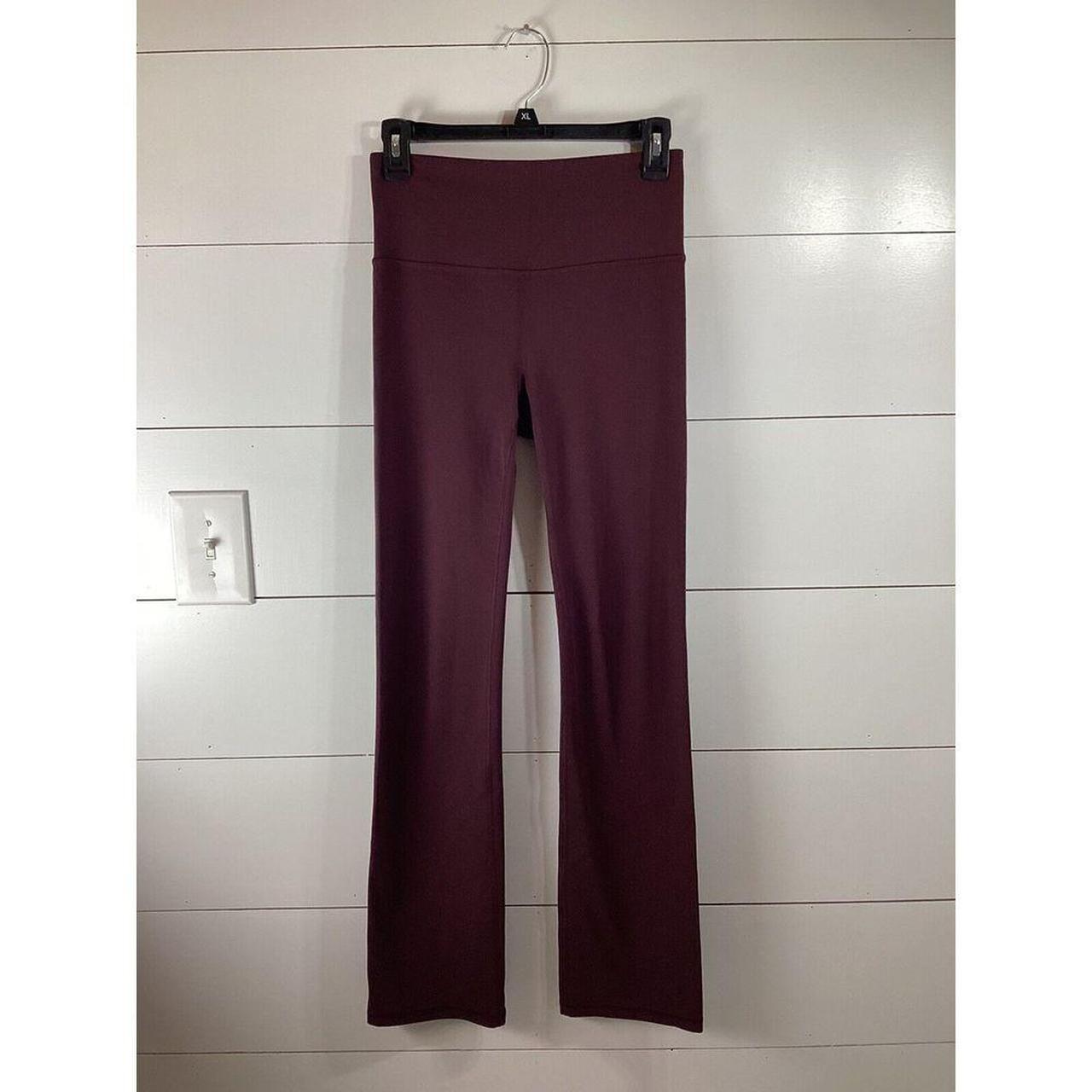 Athlete Leggings Women's Size SP Burgundy Elation... Depop