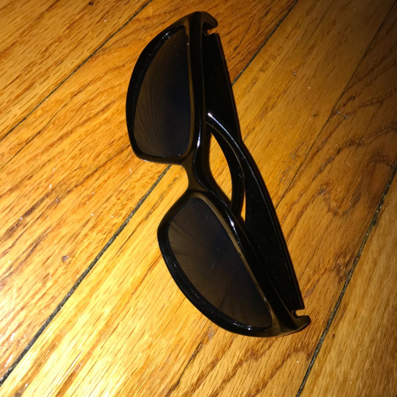 Rick owens styled glasses in black! Looks nice Very... - Depop