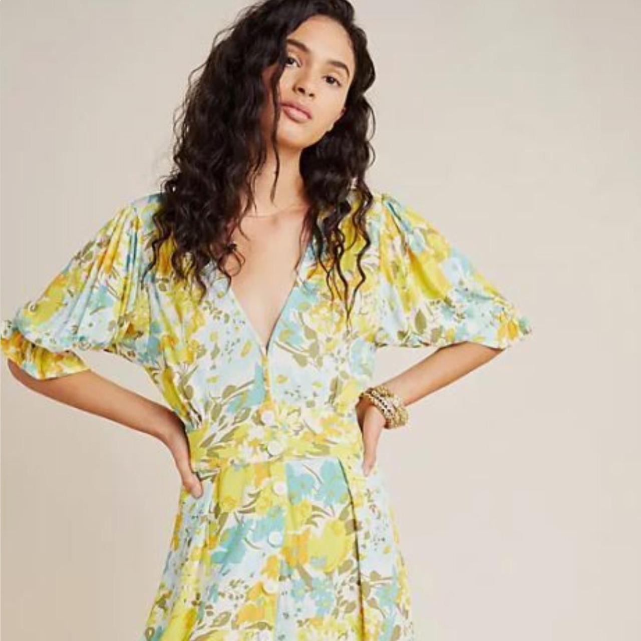 Faithfull the Label Rafa Midi Dress in Annina Depop