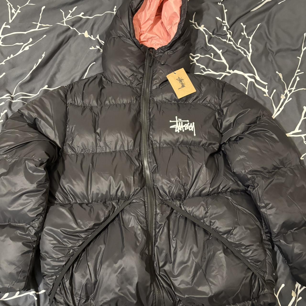 ジャケット・アウター STUSSY MIDWEIGHT PUFFER BLACK L Midweight Puffer – Black | Outerwear | Stüssy