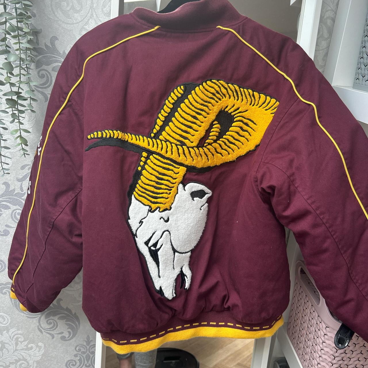 Palace Goats varsity jacket, worn once. None on | Depop