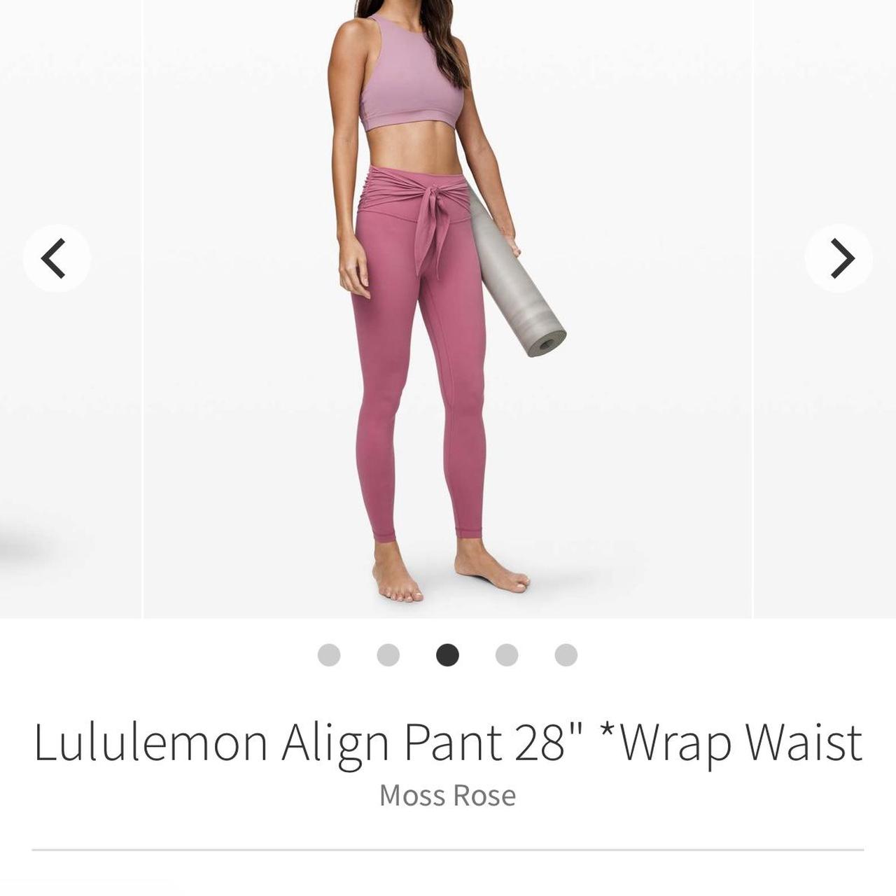 Lululemon Tie Waist Leggings 28 selling