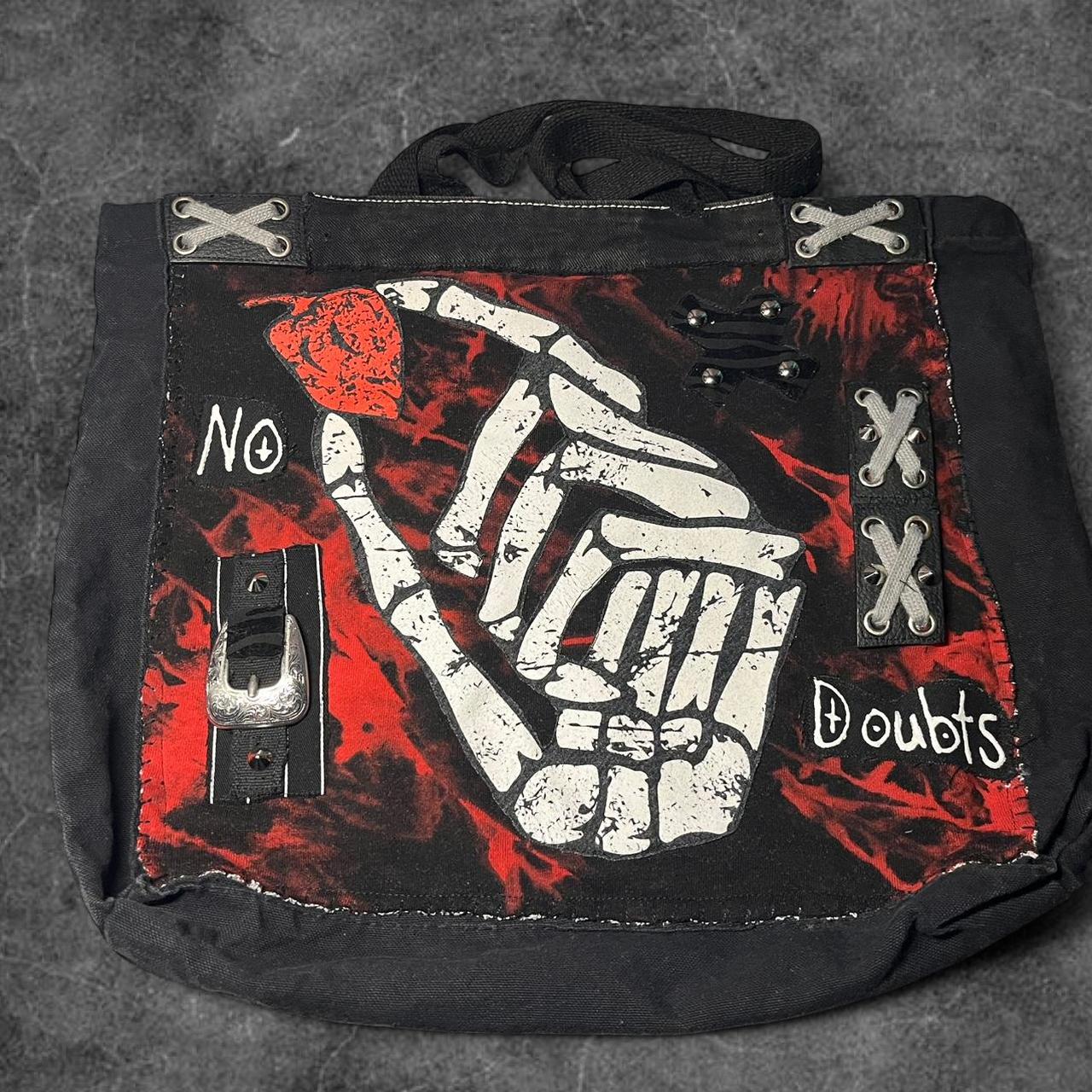 Women's Bag - Black/Multi – Handmade patchwork to… - image 1