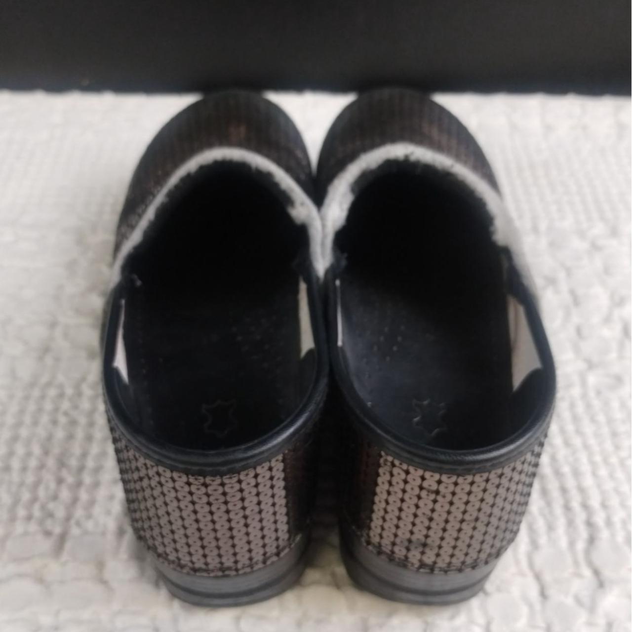 Dansko Women's Silver Shoes/Clogs/Slip-ons Size 41... - Depop