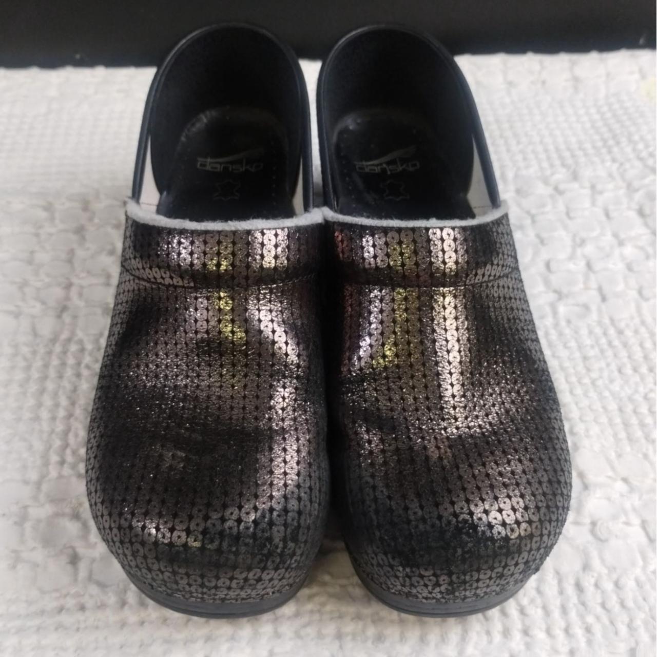 Dansko Women's Silver Shoes/Clogs/Slip-ons Size 41... - Depop