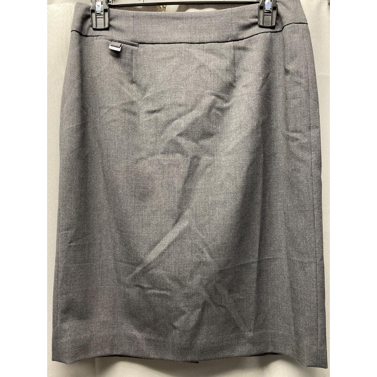 Gray calvin klein skirt best sale