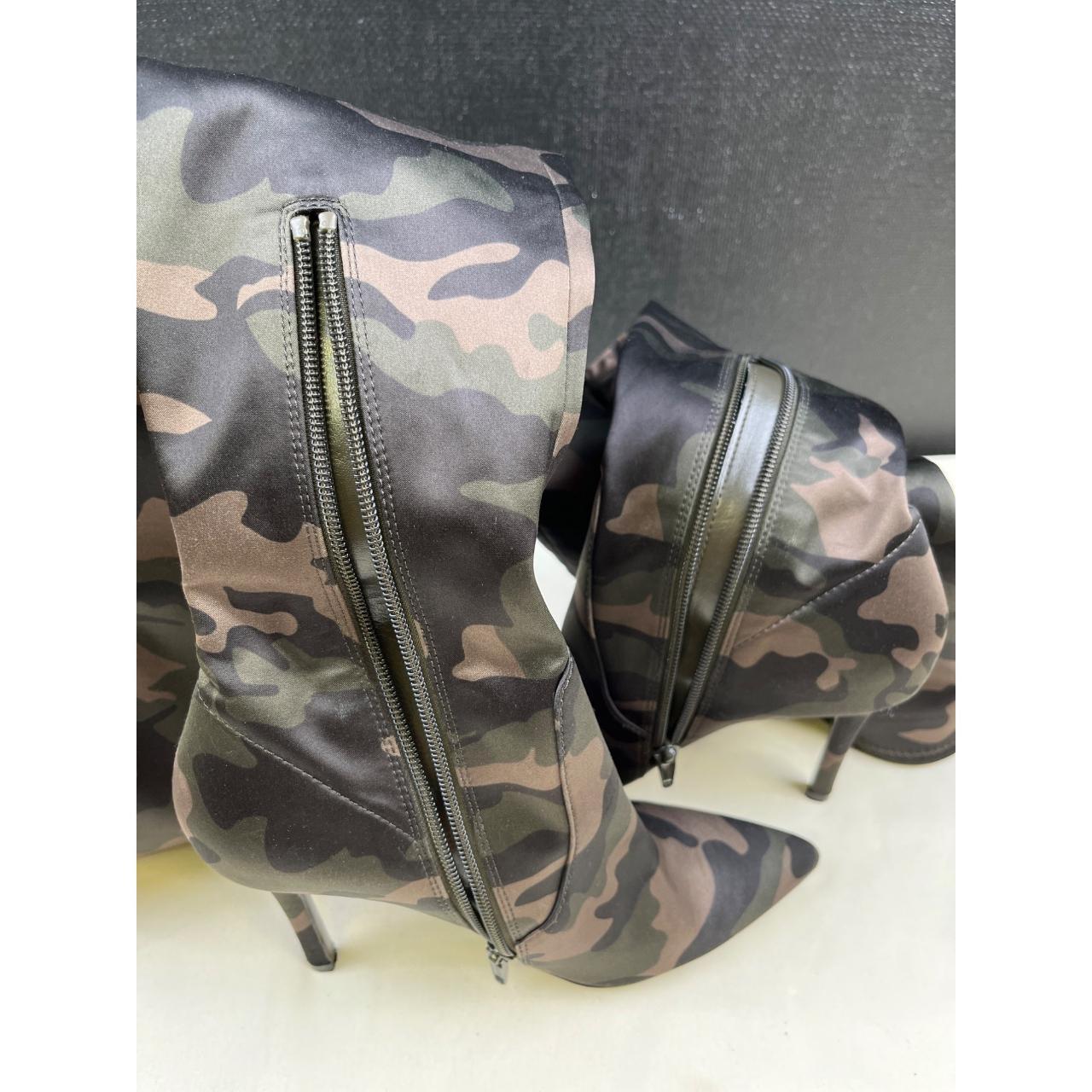 Aldo camouflage boots hotsell