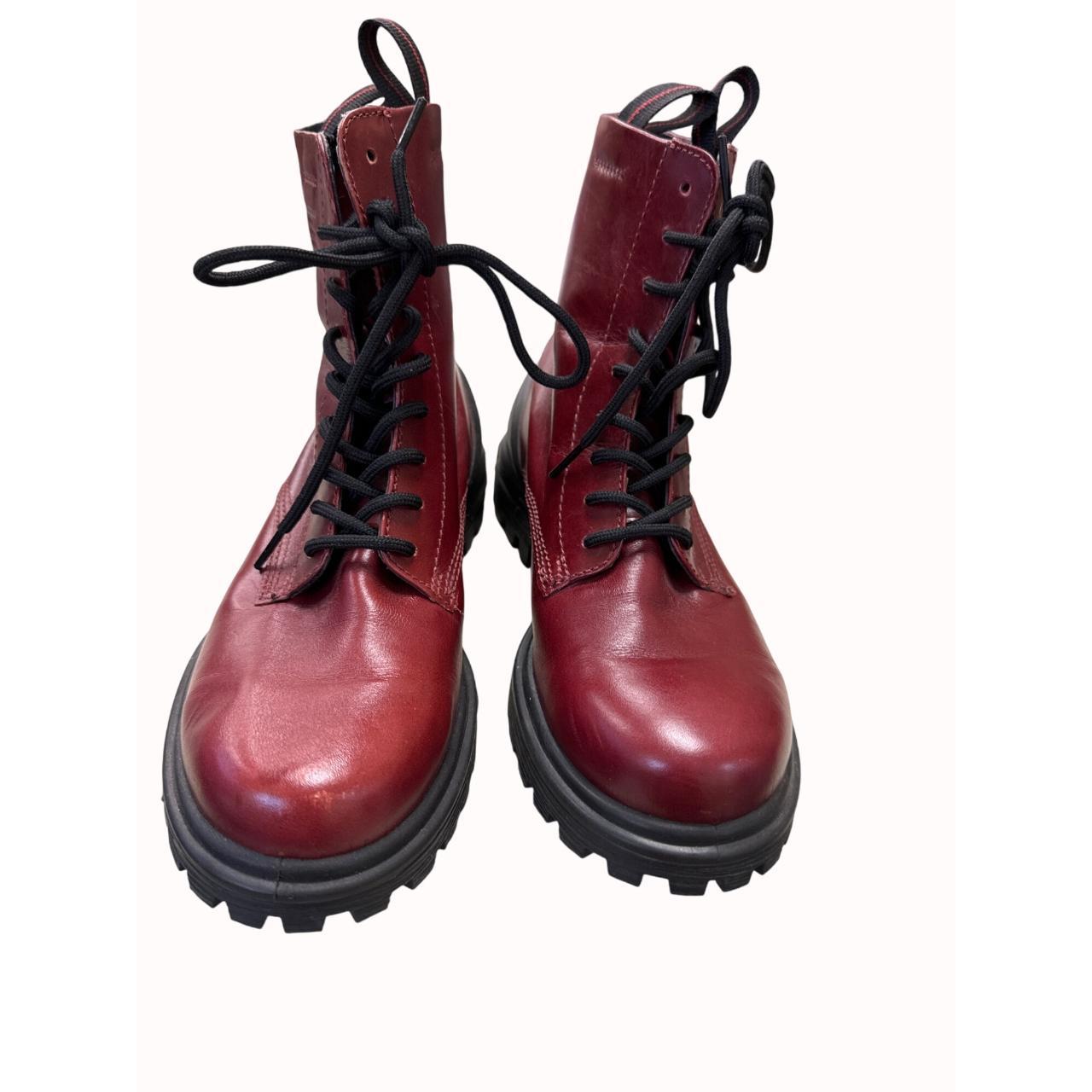 Ecco boots red hotsell