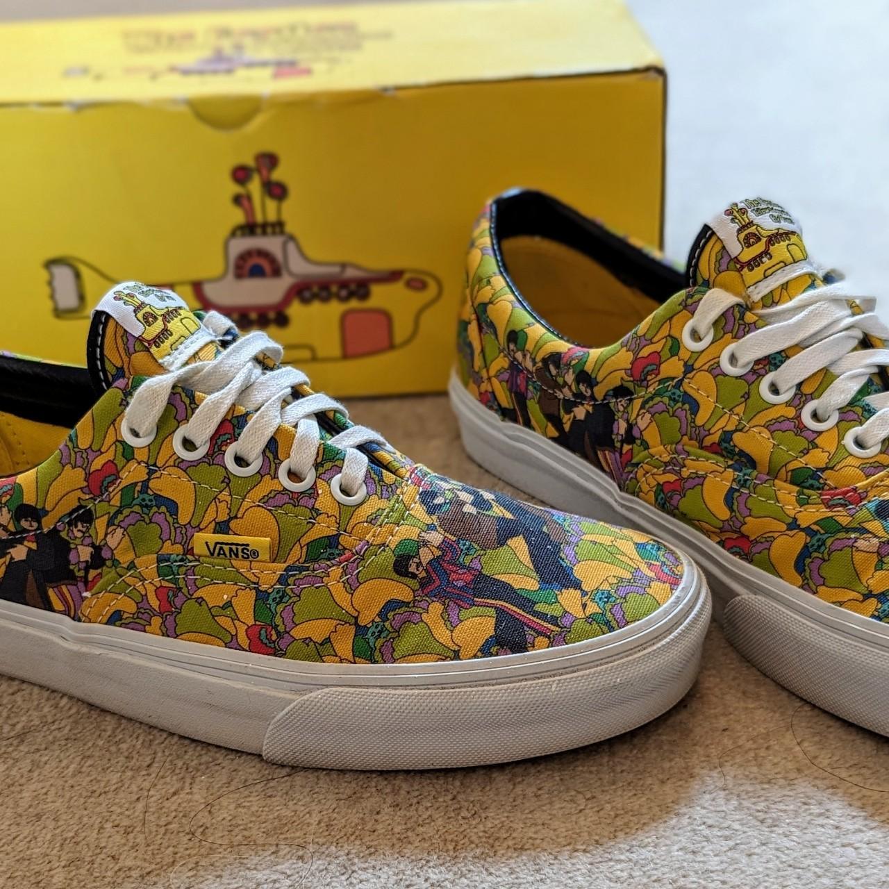 Vans Limited Edition The Beatles Yellow. Depop